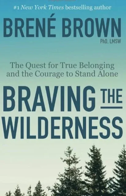 Cover of Braving the Wilderness by Brené Brown