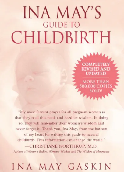 Cover of Ina May’s Guide to Childbirth by Ina May Gaskin