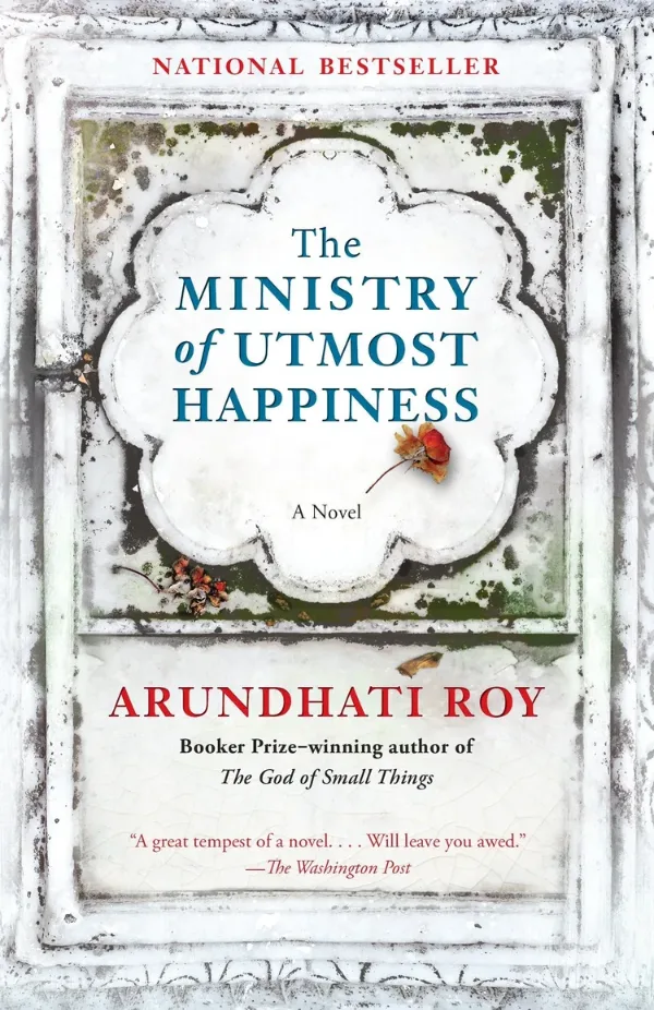 Cover of The Ministry of Utmost Happiness by Arundhati Roy