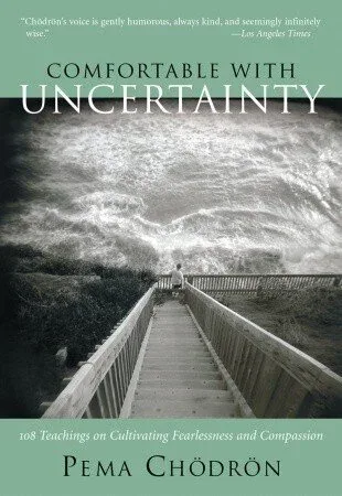 Cover of Comfortable With Uncertainty by Pema Chodron